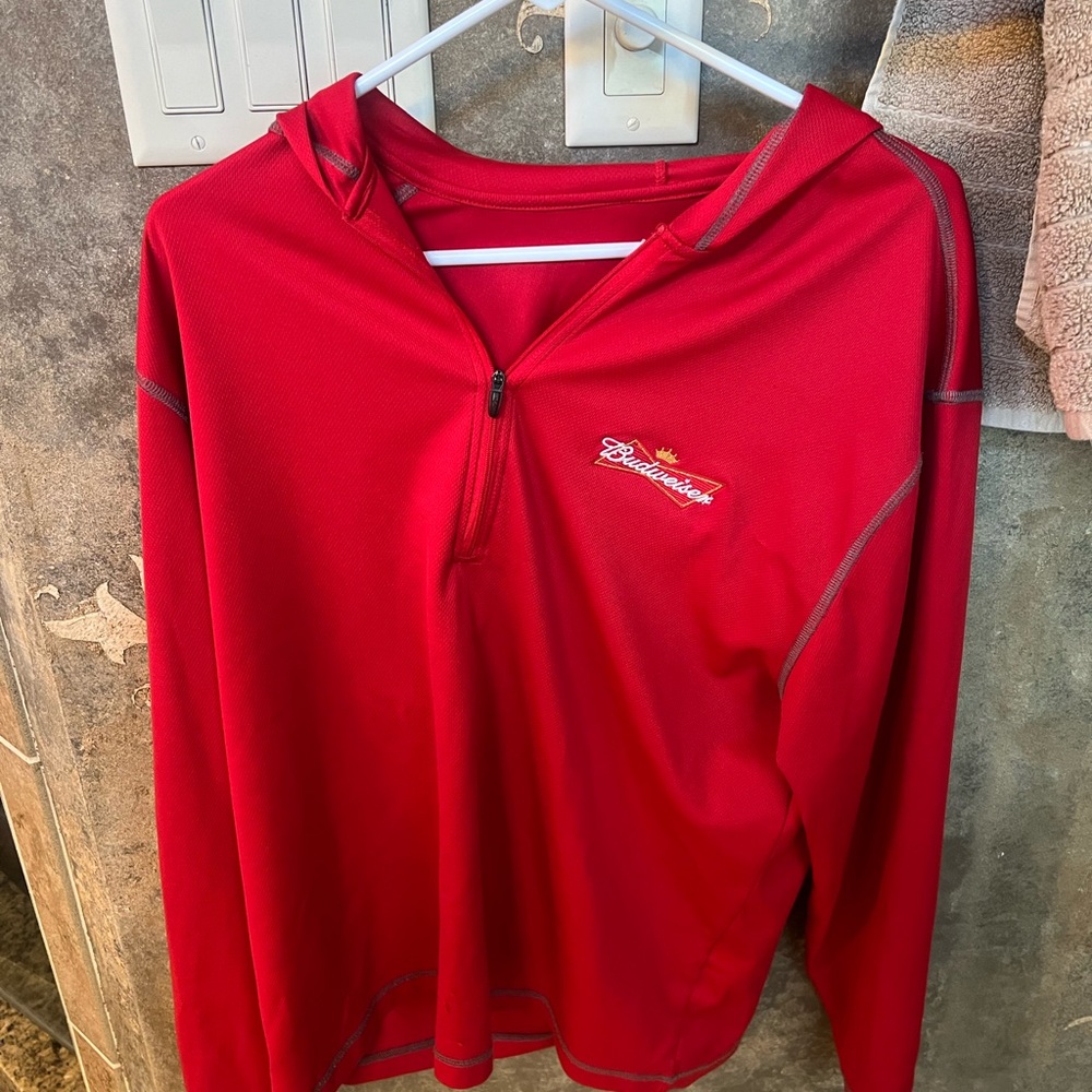 Budweiser Red Tri-Mountain Performance Top - image 2